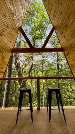 Wolf Pup- A Frame- TreeTop Tiny Cottage Wi-Fi
