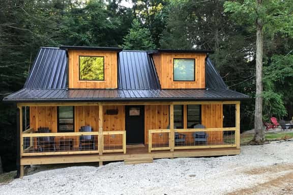 Red River Gorge Turtle Falls Hot Tub Firepit Wi-Fi - Image 1