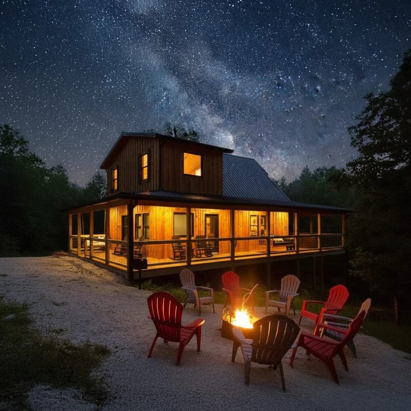 Red River Gorge Lazy Squirrel Hottub Firepit Wi-Fi